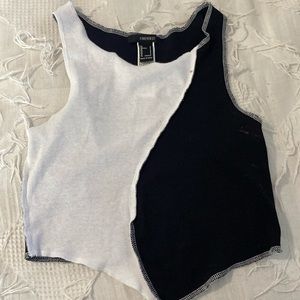 Forever 21 cross colored top